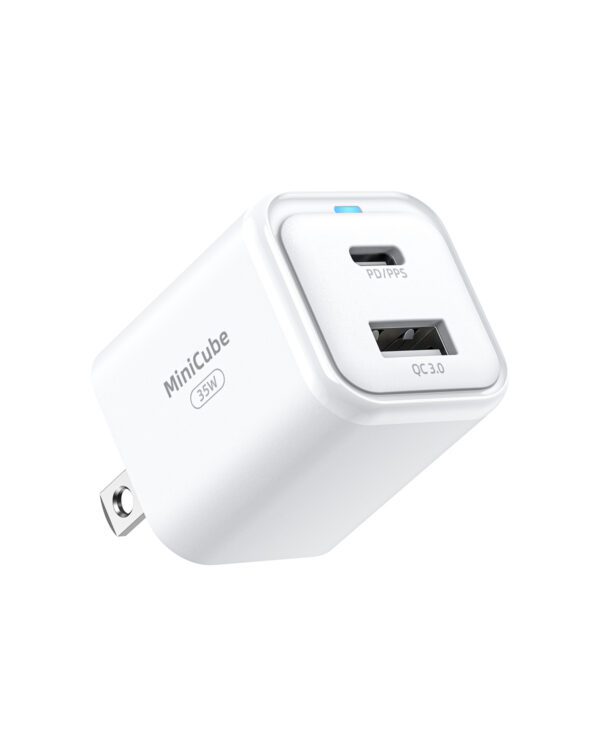 Sạc Nhanh Innostyle MiniCube GaN II PD/ PPS 35W IC35CAWHT