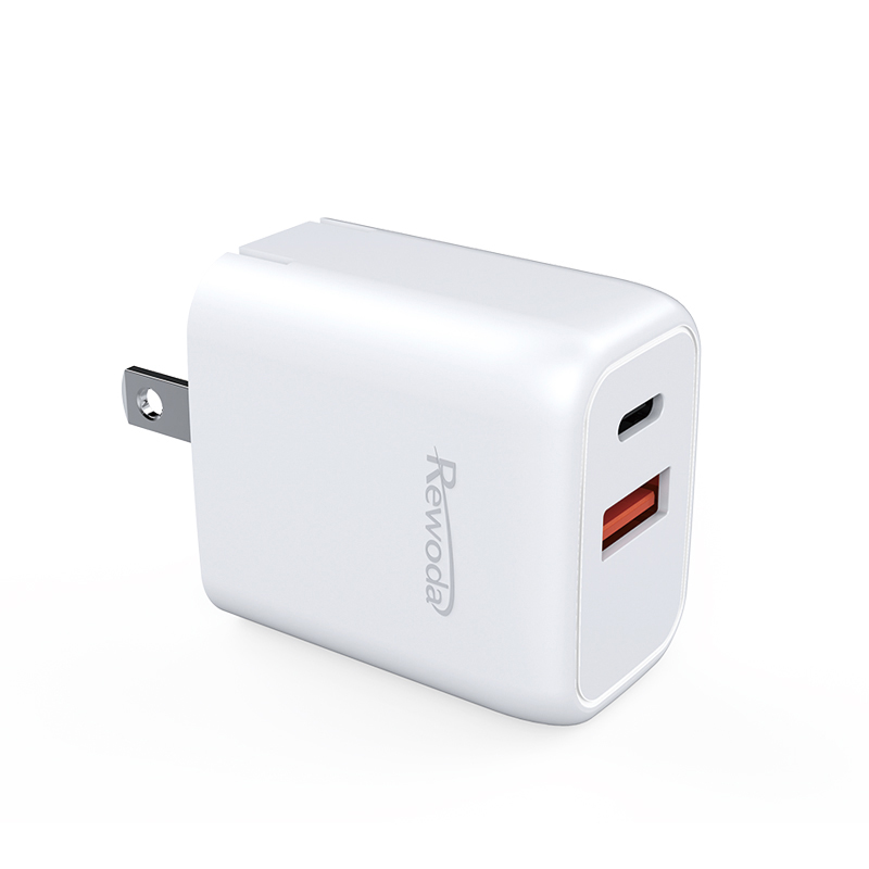 Sạc Nhanh Rewoda RWD030F 30W QC3.0 PD3.0 PPS USB Type C và USB Type A