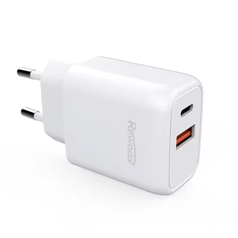 Sạc Nhanh Rewoda RWD030D 30W QC3.0 PD3.0 PPS USB Type C và USB Type A