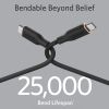 CĂ¡p sáº¡c nhanh USB Type C Anker A8552 643 Flow 100W dĂ i 0.9m mĂ u Ä‘en