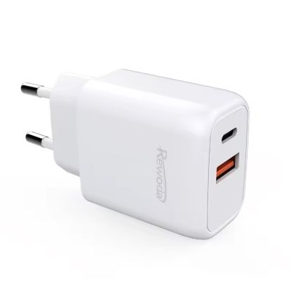 Sáº¡c Nhanh Rewoda RWD030D 30W QC3.0 PD3.0 PPS USB Type C vĂ  USB Type A