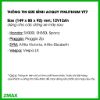 Bình Acquy ZMax Pin Lithium LifePO4 12V 12Ah, ZM12V12-YT7 Plus Dùng Cho Xe Máy